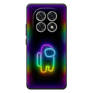 Чехол Амонг Ас для Xiaomi Poco M8 (AlphaPrint) (Яркий скин)