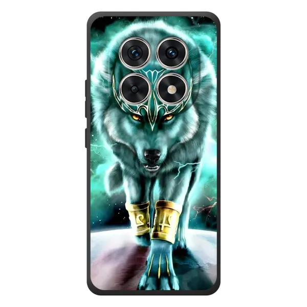 Чехол с принтом «Яркий волк» для Xiaomi Poco M8