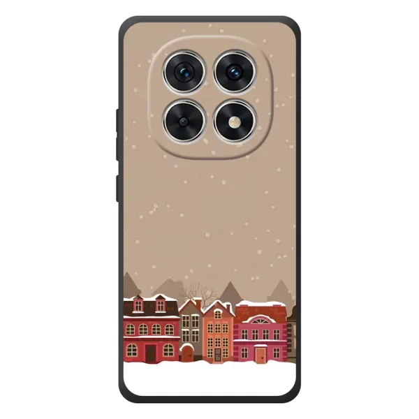 Чехол с принтом «Зимний город» для Xiaomi Poco M8