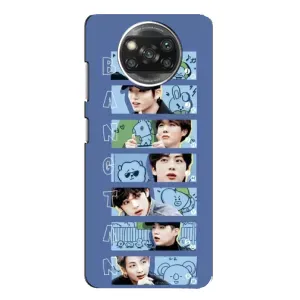 Чохол з принтом «Bangtan» для Xiaomi POCO X3 Pro