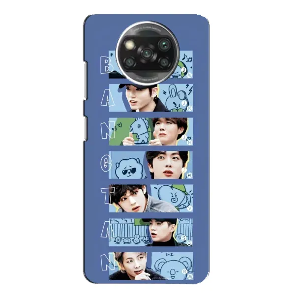 Чохол з принтом «Bangtan» для Xiaomi POCO X3 Pro