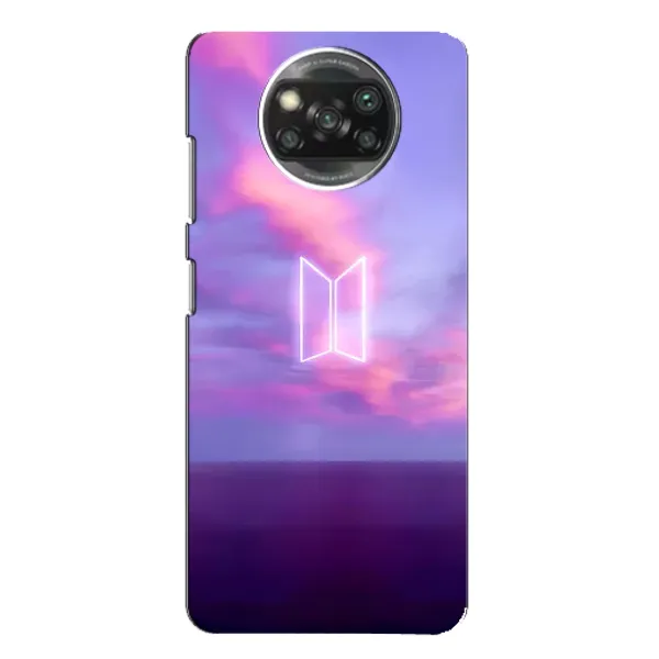 Чохол з принтом «BTS логотип» для Xiaomi POCO X3 Pro