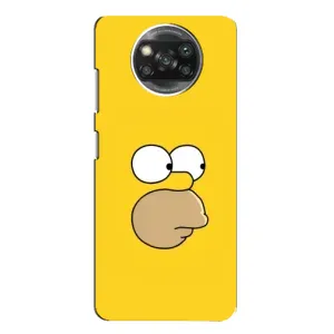 Чехол с Симпсонами для Xiaomi POCO X3 Pro (VPrint) (Гомер)