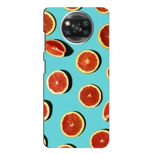 Чохли з фруктами для Xiaomi POCO X3 Pro (VPrint) (Грейпфрут)