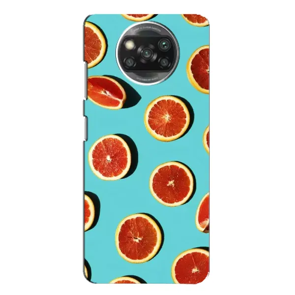 Чохол з принтом «Грейпфрут» для Xiaomi POCO X3 Pro