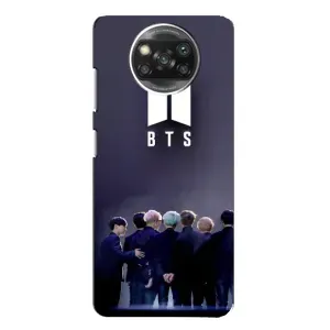 Чохол з принтом «Група BTS» для Xiaomi POCO X3 Pro