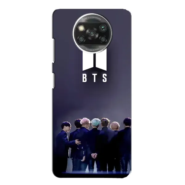 Чохол з принтом «Група BTS» для Xiaomi POCO X3 Pro