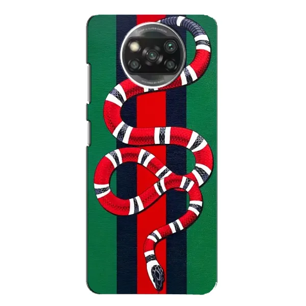 Чехол с принтом «Gucci змия» для Xiaomi POCO X3 Pro