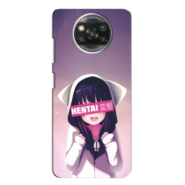 Чохол з принтом «Hentai chan» для Xiaomi POCO X3 Pro