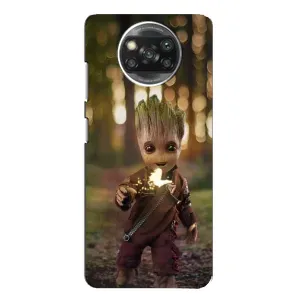 Чохол з принтом «I am Groot» для Xiaomi POCO X3 Pro