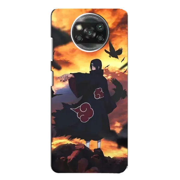 Чехол с принтом «Итачи с воронами» для Xiaomi POCO X3 Pro