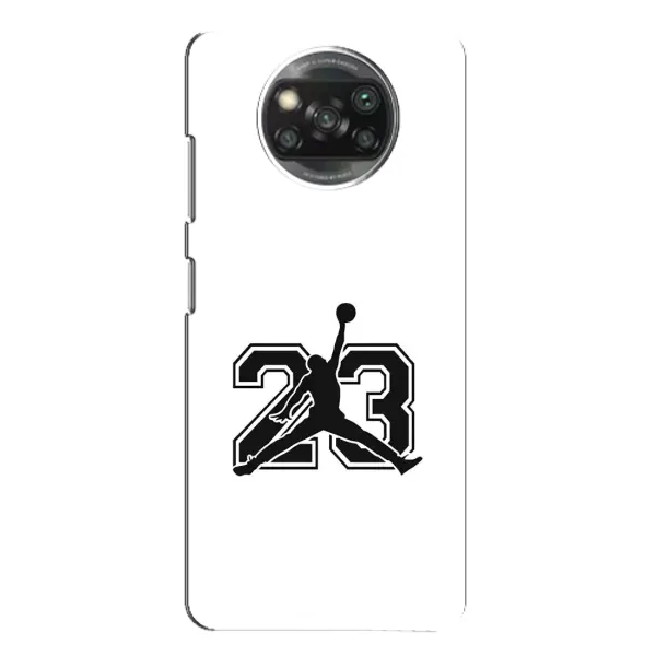 Чехол с принтом «Jordan 23» для Xiaomi POCO X3 Pro