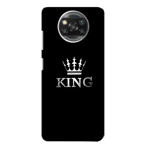 Чехол с принтом «KING» для Xiaomi POCO X3 Pro