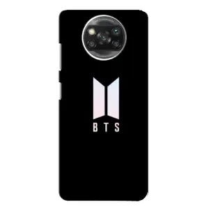 Чохол з принтом «Лого BTS» для Xiaomi POCO X3 Pro