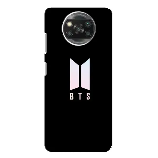 Чохол з принтом «Лого BTS» для Xiaomi POCO X3 Pro