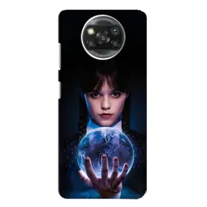 Чехол с дизайном Венздей 2 на Xiaomi POCO X3 Pro (Магическая сфера Уэнздей)