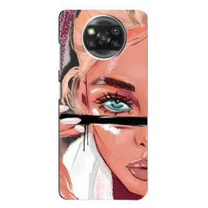 Чохол з друком для Xiaomi POCO X3 Pro - (Мода) (AlphaPrint) (Макіяж)