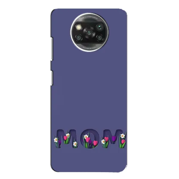 Чехол с принтом «Мама в цветах» для Xiaomi POCO X3 Pro