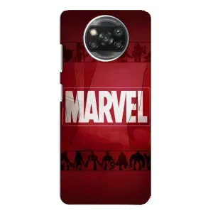 Чохол з принтом «MARVEL» для Xiaomi POCO X3 Pro