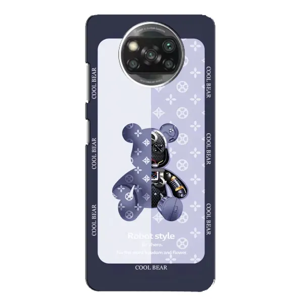 Чохол з принтом «Медведик LV» для Xiaomi POCO X3 Pro