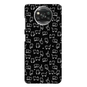 Чохол з принтом для Xiaomi POCO X3 Pro (AlphaPrint) Модні коти (Маленькі котики)