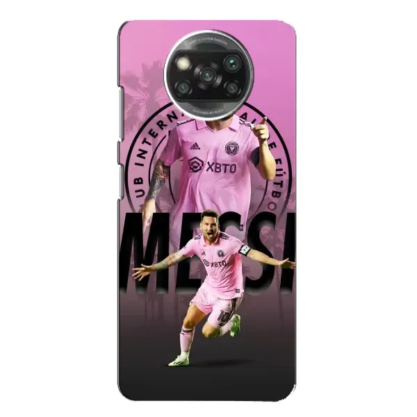 Чохол з принтом «Messi Miami» для Xiaomi POCO X3 Pro