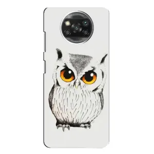 Чохол з пташками на Xiaomi POCO X3 Pro (VPrint) (Мила Сова)
