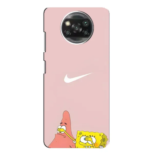 Чохол з принтом «Патрік і Губка» для Xiaomi POCO X3 Pro Чохол з принтом «Патрік і Губка» для Xiaomi POCO X3 Pro