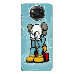 Чехлы для Xiaomi POCO X3 Pro - Bearbrick Louis Vuitton (PREMIUMPrint) (Плач Bearbrick)