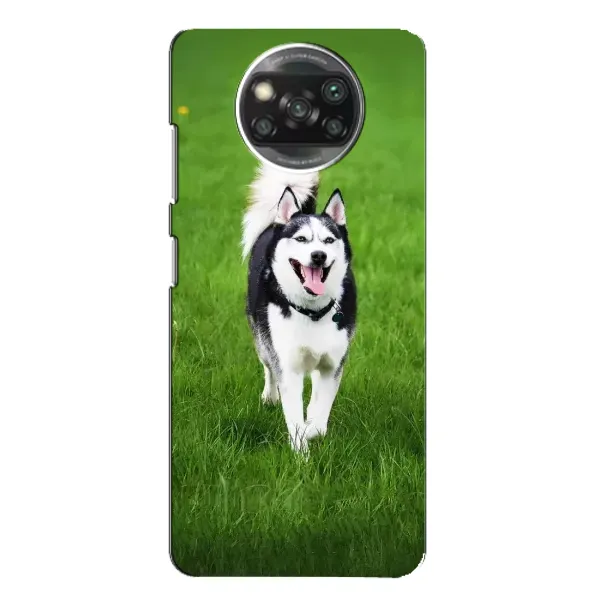 Чохол з принтом «Радісний Хаскі» для Xiaomi POCO X3 Pro Чохол з принтом «Радісний Хаскі» для Xiaomi POCO X3 Pro