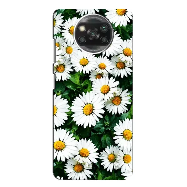 Чехол с принтом «Ромашки» для Xiaomi POCO X3 Pro