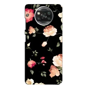 Чохли з квітами для Xiaomi POCO X3 Pro (VPrint) (Трояндочки)