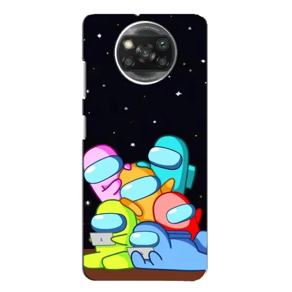 Чехол с принтом «Скины в космосе» для Xiaomi POCO X3 Pro