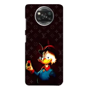 Чехли для Xiaomi POCO X3 Pro - Скрудж МакДак Louis Vuitton (PREMIUMPrint) (Скрудж з ботліантом)