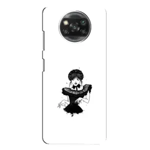 Чехлы Венсдей на Xiaomi POCO X3 Pro Уэнсдей (AlphaPrint) (танец Уэнздей)