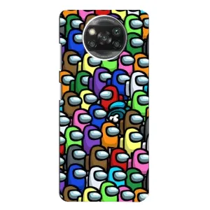 Чохли Амонг Ас для Xiaomi POCO X3 Pro (AlphaPrint) (Убитий)