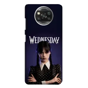 Чехлы Венсдей на Xiaomi POCO X3 Pro Уэнсдей (AlphaPrint) (Wednesday)