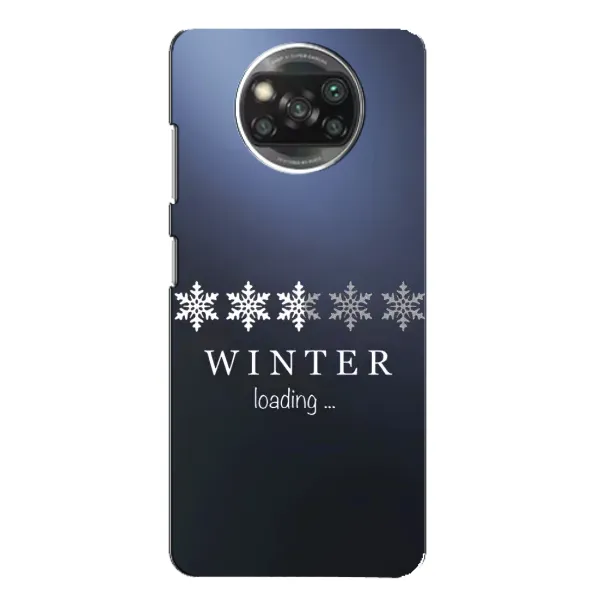 Чехол с принтом «Winter loading» для Xiaomi POCO X3 Pro
