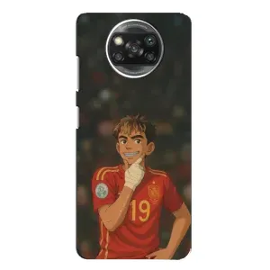 Чохол з футболістом Ламін Ямаль Xiaomi POCO X3 Pro (Ямаль аніме)