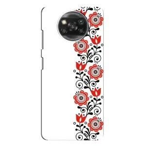 Чехол для Патриота Украины Xiaomi POCO X3 Pro - (AlphaPrint) (Яркая вишиванка)