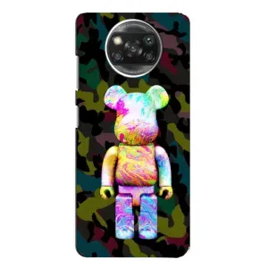 Чехлы для Xiaomi POCO X3 Pro - Bearbrick Louis Vuitton (PREMIUMPrint) (Яркий Bearbrick)