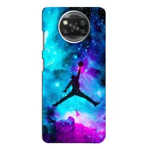 Чехлы для Xiaomi POCO X3 Pro - с картинкой JORDAN (AlphaPrint) (Яркий Джордан)