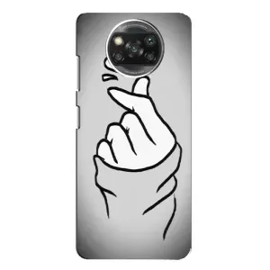 Чохол з принтом «Значок Love» для Xiaomi POCO X3 Pro