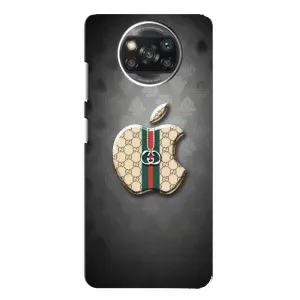 Чехлы ГУЧЧИ для Сяоми Поко X3 (AlphaPrint) (Apple gucci)