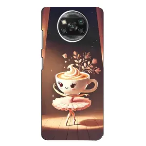 Чехол с мемом Тралалело тралала на Xiaomi POCO X3 (Балерина капучина)