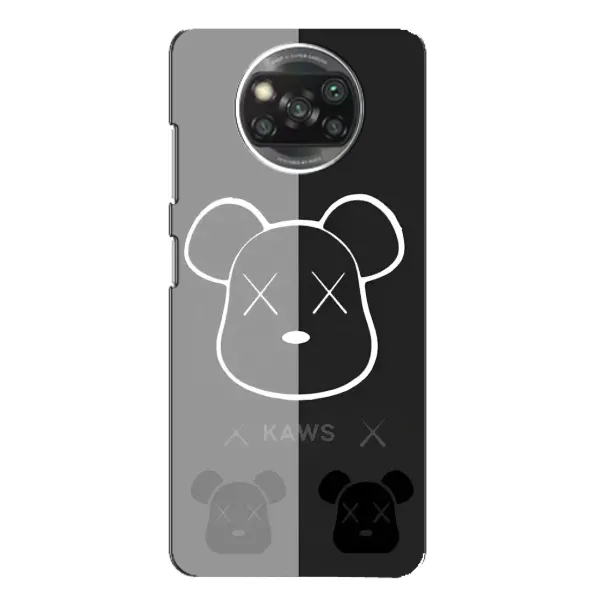 Чехол с принтом «БеарБрик глаза» для Xiaomi POCO X3