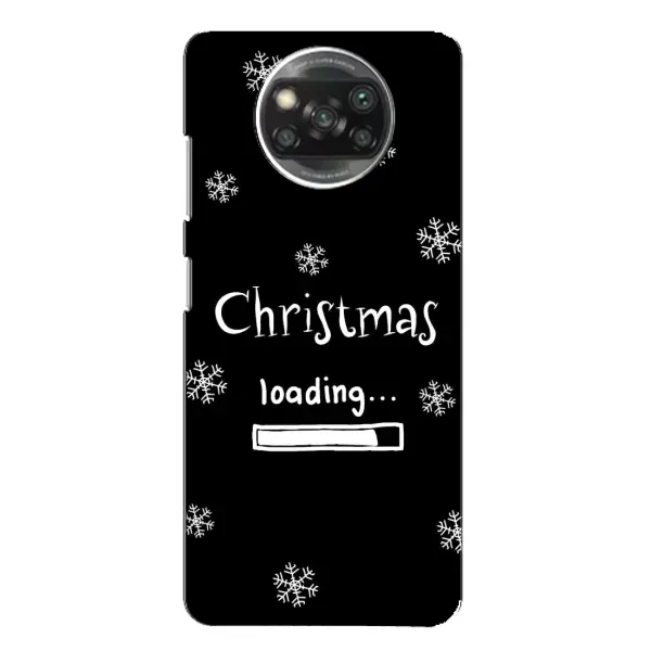 Чехол с принтом «Christmas loading» для Xiaomi POCO X3 Чехол с принтом «Christmas loading» для Xiaomi POCO X3