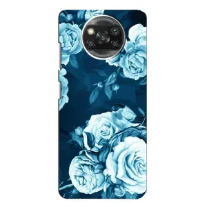 Чехлы (ART) Цветы на Xiaomi POCO X3 (VPrint) (Блактині бутони)