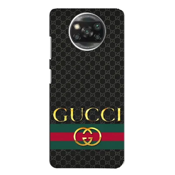 Чехол с принтом «Gucci оригинал» для Xiaomi POCO X3