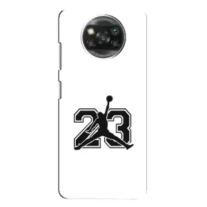 Чехлы для Xiaomi POCO X3 - с картинкой JORDAN (AlphaPrint) (Jordan 23)